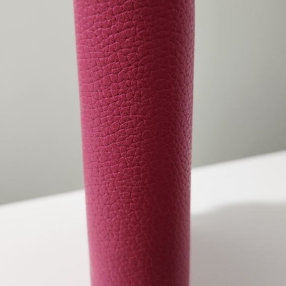 COACH Raspberry Pink Pebbled Leather Planner - Picture 4 of 8